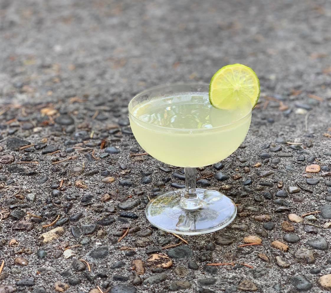 Gimlet gin cocktail